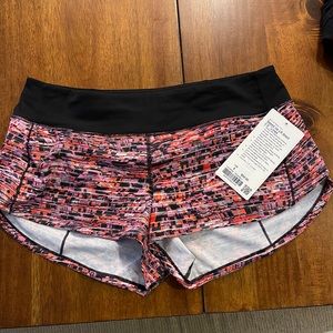 New lululemon Speed shorts